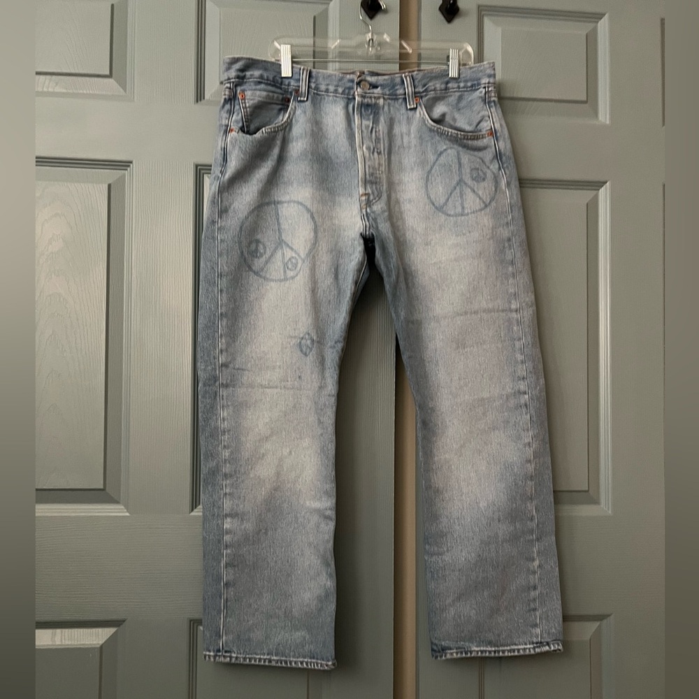 Levi’s 501 Peace Logo 150th Anniversary